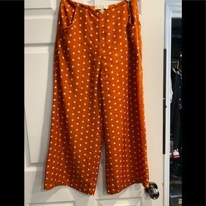 Dance & Marvel silky polka dot pants